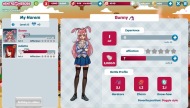 Flirt with hentai girls in Hentai Heroes browser game